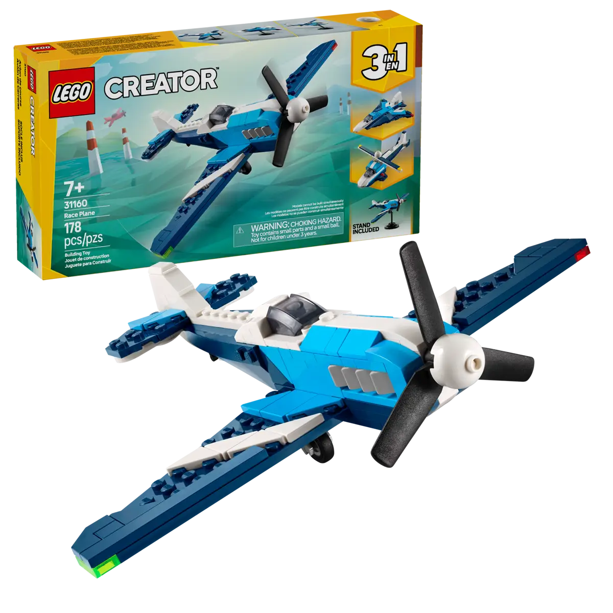 Lego Creator – Aeronave Avión De Carreras (31160)